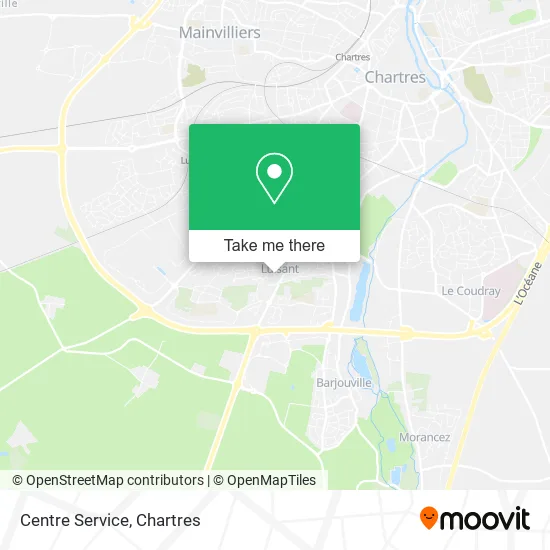 Centre Service map