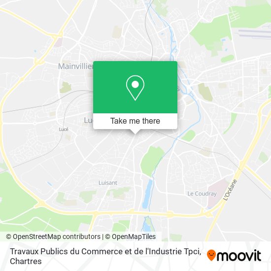 Travaux Publics du Commerce et de l'Industrie Tpci map