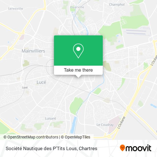 Société Nautique des P'Tits Lous map
