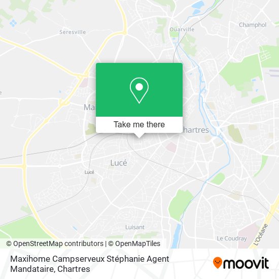 Maxihome Campserveux Stéphanie Agent Mandataire map
