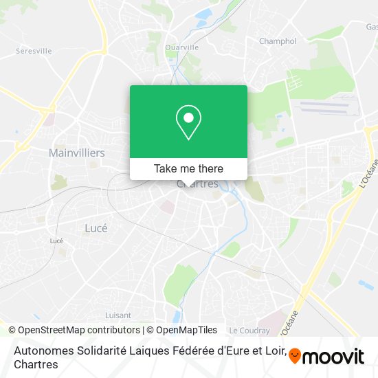 Autonomes Solidarité Laiques Fédérée d'Eure et Loir map