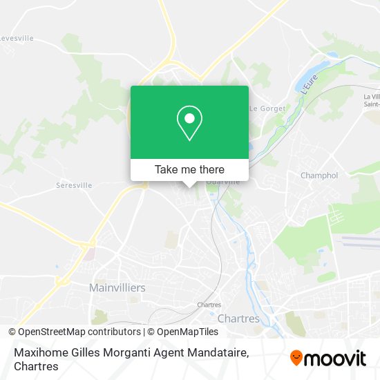 Maxihome Gilles Morganti Agent Mandataire map