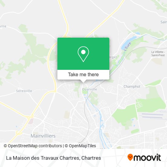 La Maison des Travaux Chartres map