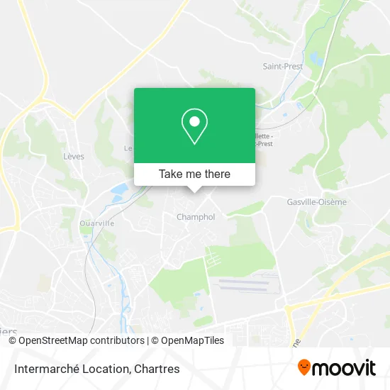 Intermarché Location map