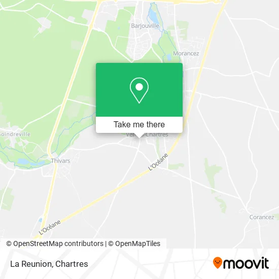 La Reunion map