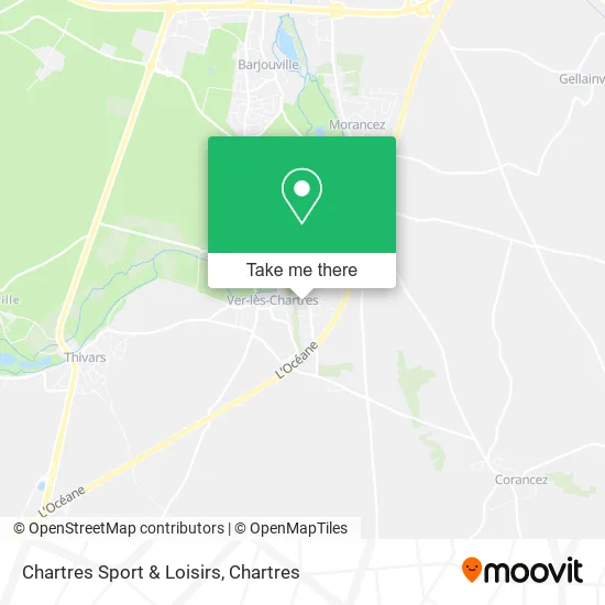 Chartres Sport & Loisirs map