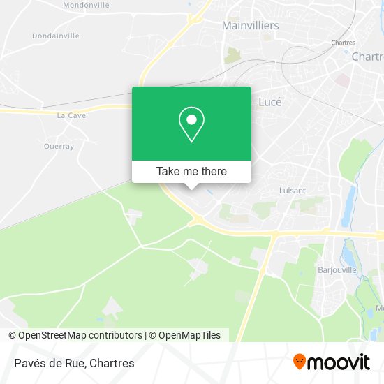 Pavés de Rue map