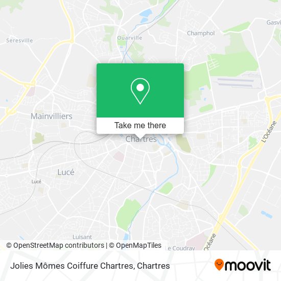 Jolies Mômes Coiffure Chartres map