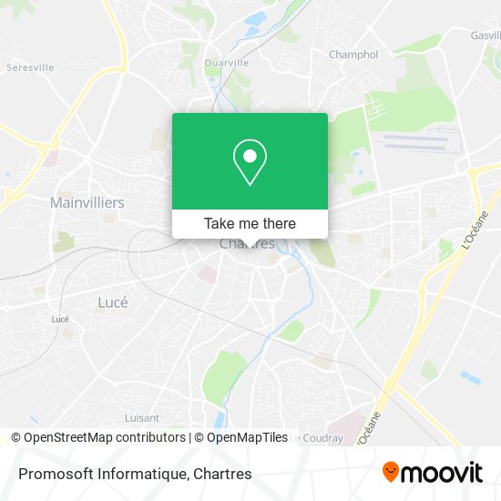 Promosoft Informatique map