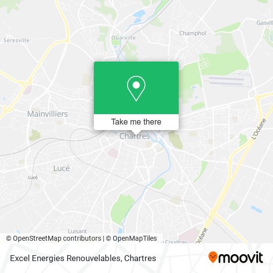 Excel Energies Renouvelables map