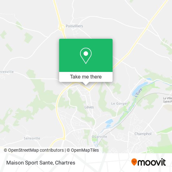 Mapa Maison Sport Sante