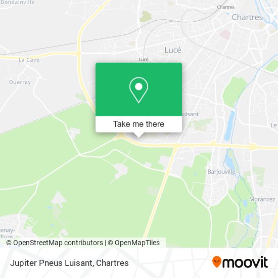 Jupiter Pneus Luisant map