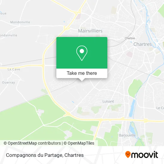 Compagnons du Partage map