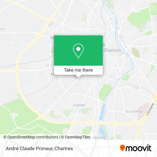 André Claude Primeur map