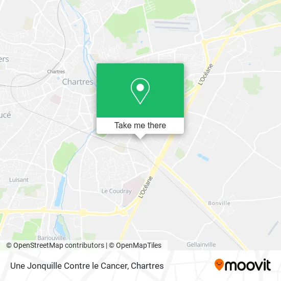 Une Jonquille Contre le Cancer map