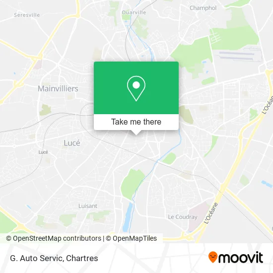 G. Auto Servic map