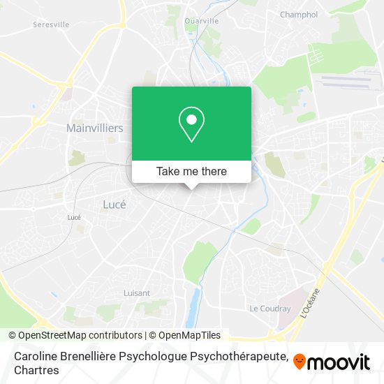Caroline Brenellière Psychologue Psychothérapeute map