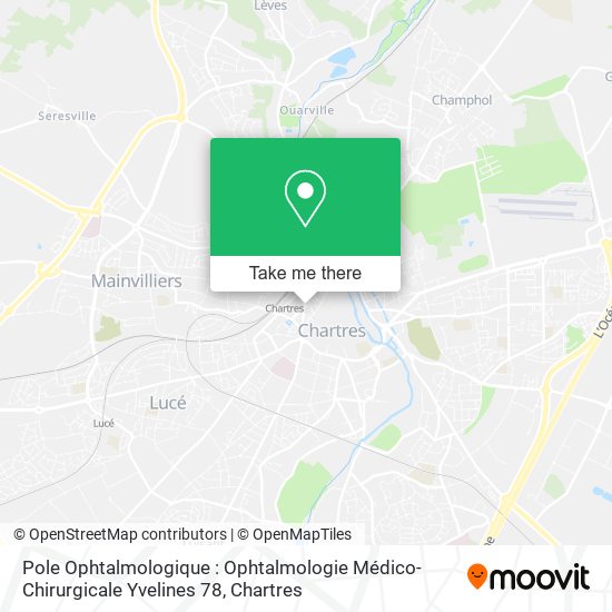 Pole Ophtalmologique : Ophtalmologie Médico-Chirurgicale Yvelines 78 map