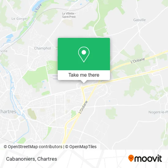 Cabanoniers map