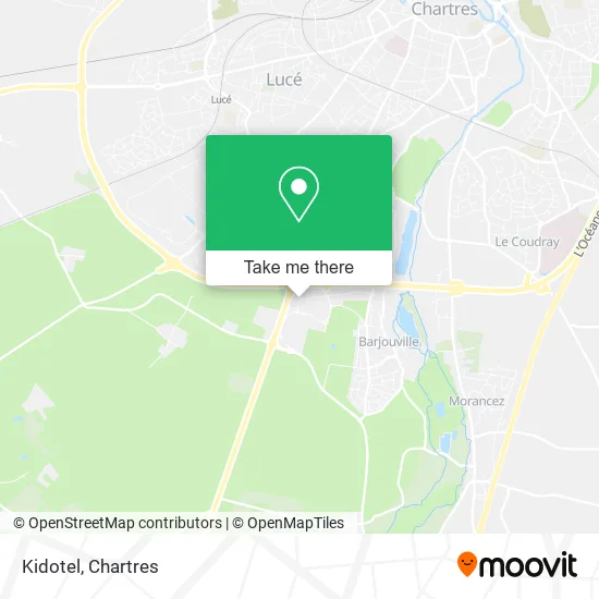Kidotel map