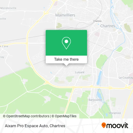Aixam Pro Espace Auto map
