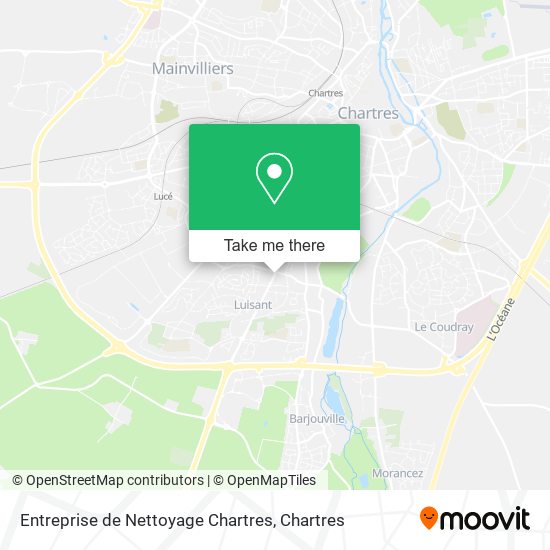 Entreprise de Nettoyage Chartres map