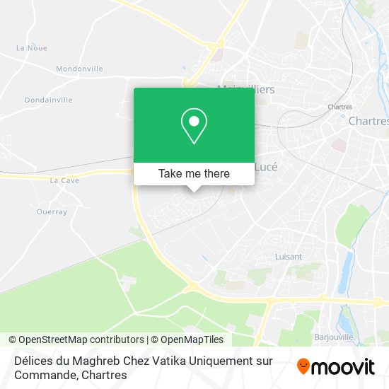 Délices du Maghreb Chez Vatika Uniquement sur Commande map