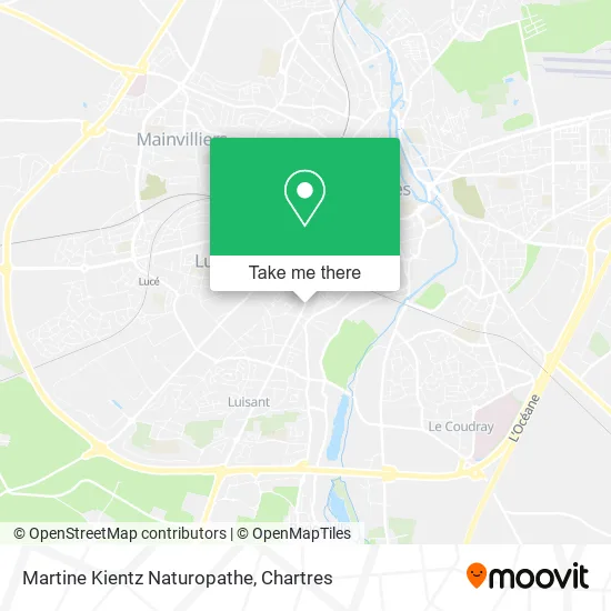 Martine Kientz Naturopathe map