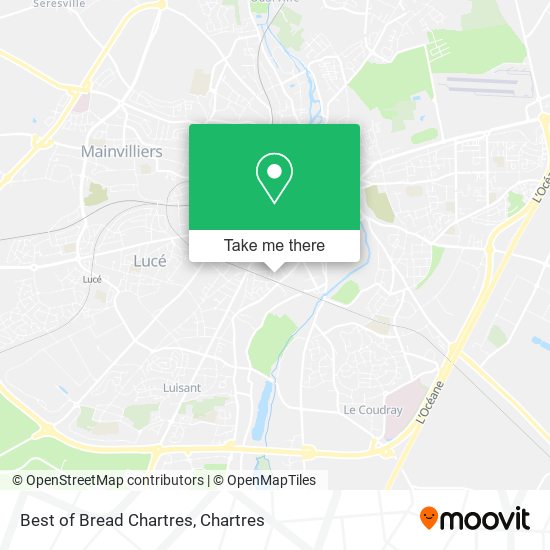 Best of Bread Chartres map