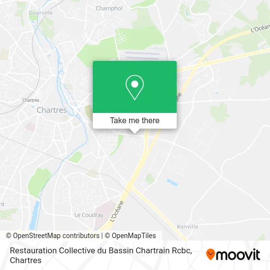 Restauration Collective du Bassin Chartrain Rcbc map