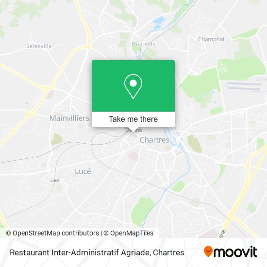 Restaurant Inter-Administratif Agriade map