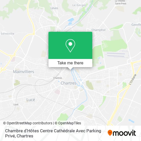 Chambre d'Hôtes Centre Cathédrale Avec Parking Privé map