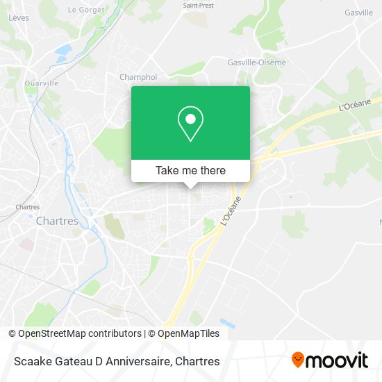 Scaake Gateau D Anniversaire map