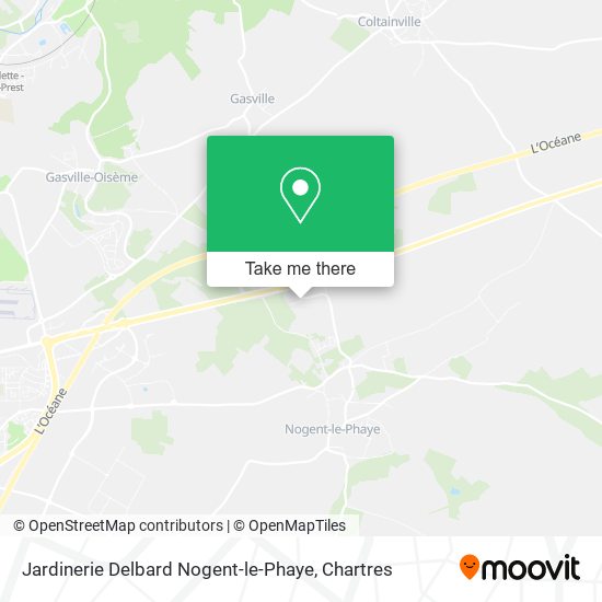 Jardinerie Delbard Nogent-le-Phaye map