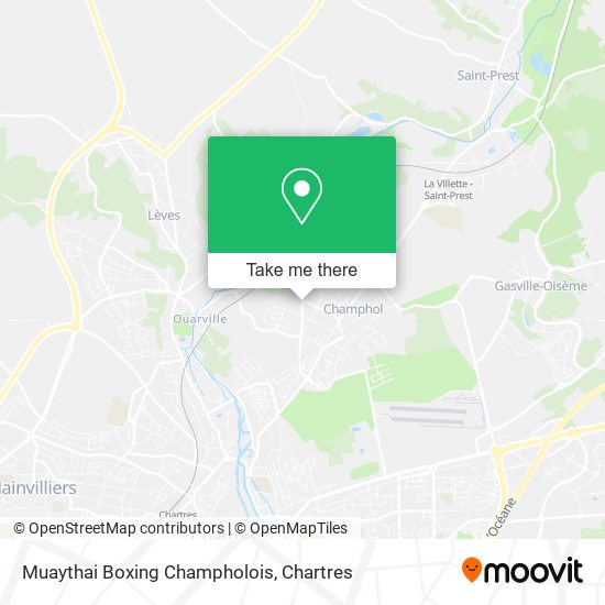 Muaythai Boxing Champholois map