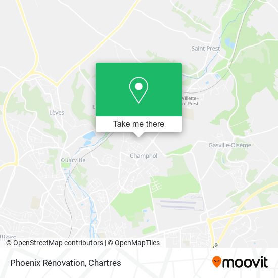 Phoenix Rénovation map