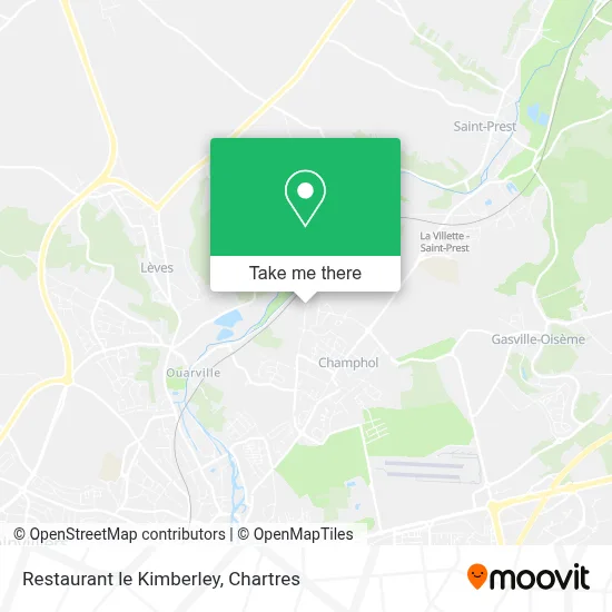 Restaurant le Kimberley map