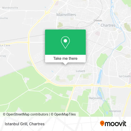Istanbul Grill map