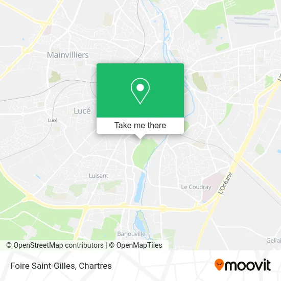 Foire Saint-Gilles map