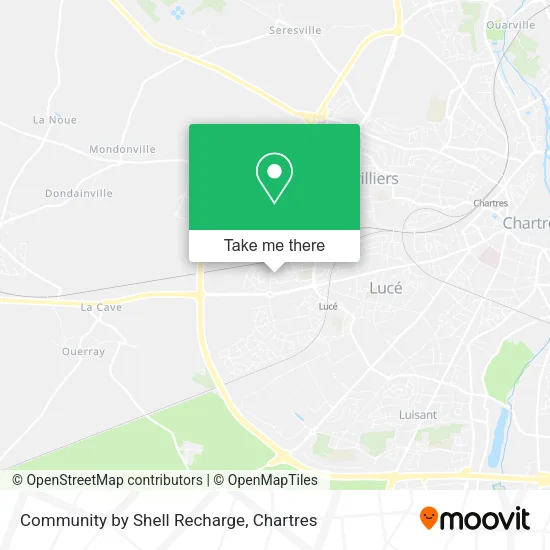 Community by Shell Recharge map