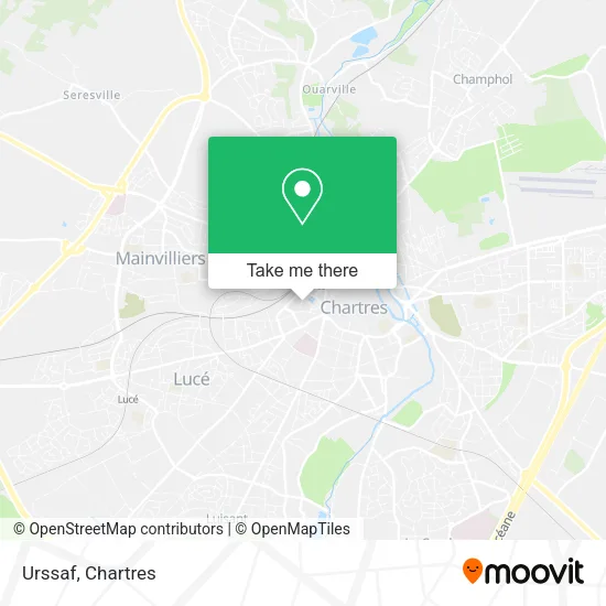 Urssaf map