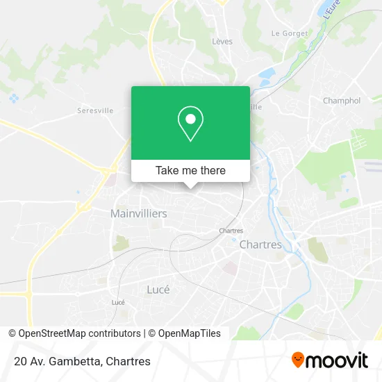 20 Av. Gambetta map