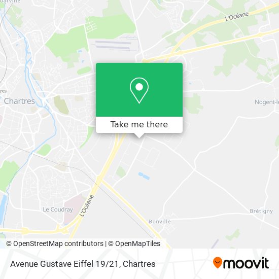 Avenue Gustave Eiffel 19/21 map