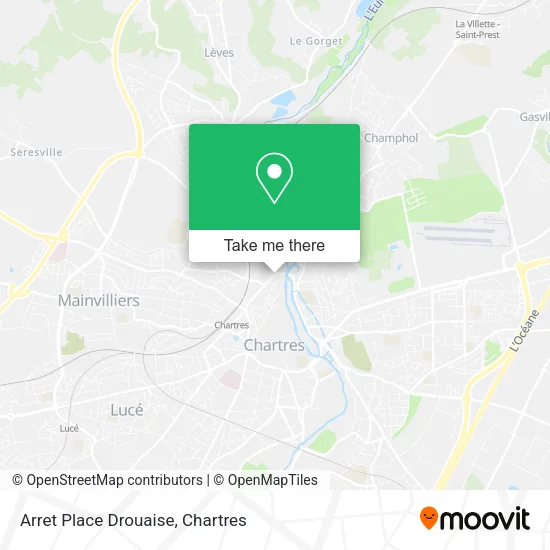 Arret Place Drouaise map