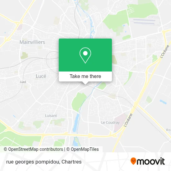 rue georges pompidou map