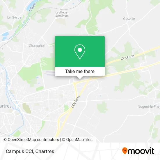 Campus CCI map