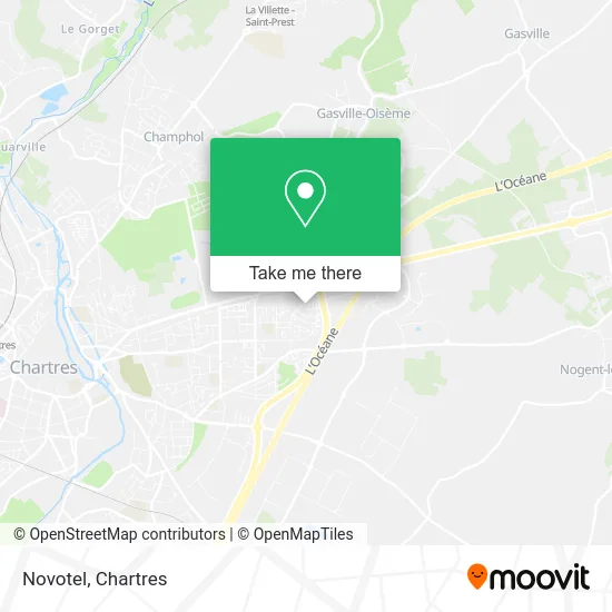 Novotel map