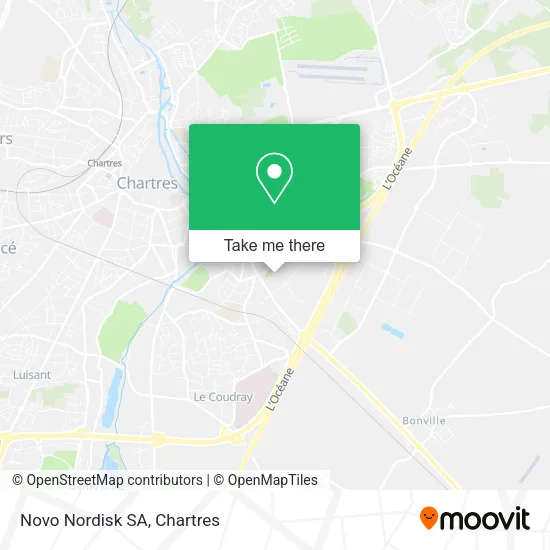 Novo Nordisk SA map