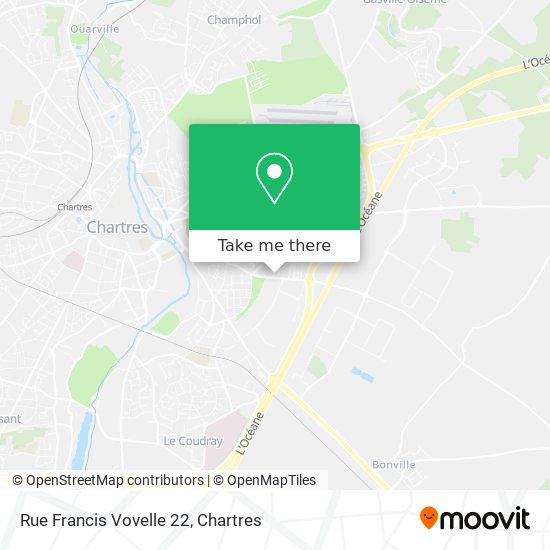 Mapa Rue Francis Vovelle 22