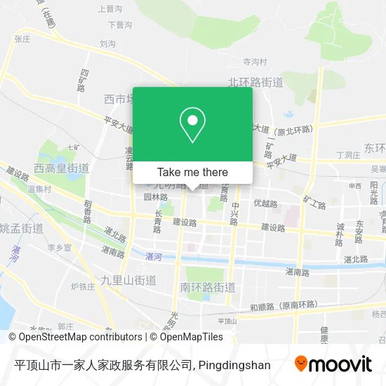 平顶山市一家人家政服务有限公司 map